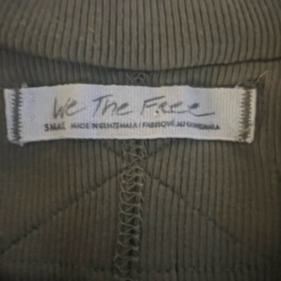 We The Free Olive Ribbed Top - Picture 3 of 3